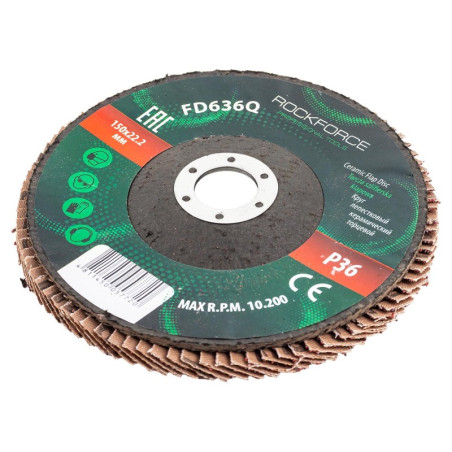 Tarcza listkowa do szlifowania drewna metalu lamelkowa lamelka 150mm P36
