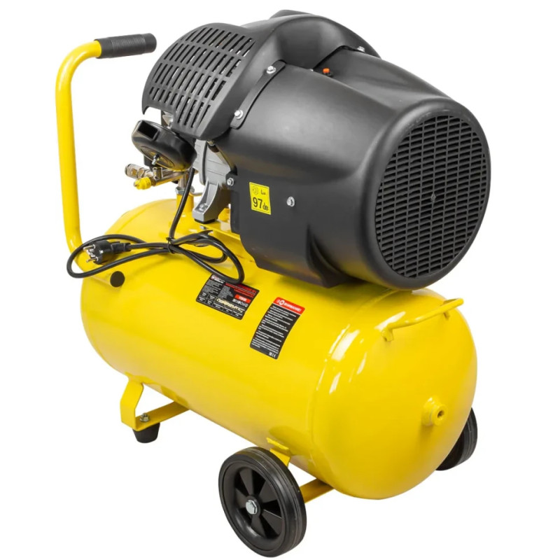 Sprężarka 2-tłokowa 230V 2,2kW 2850 obr/min  50l 8 BAR