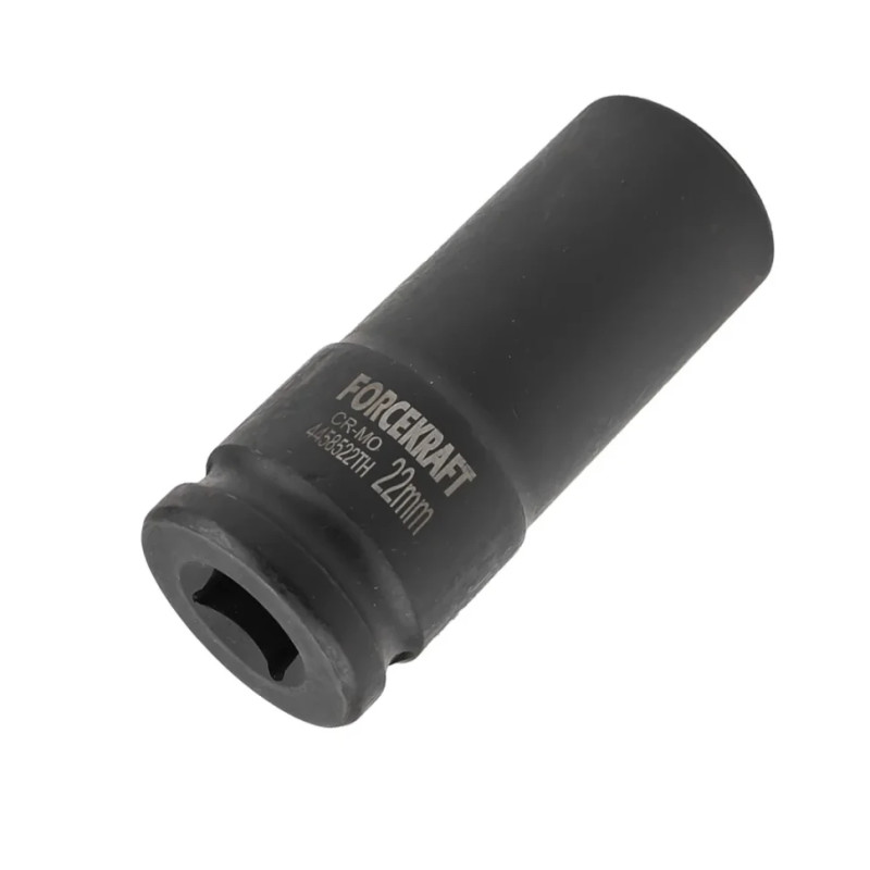 Nasadka udarowa głęboka cienkościenna 1/2" 22mm 6-kątna