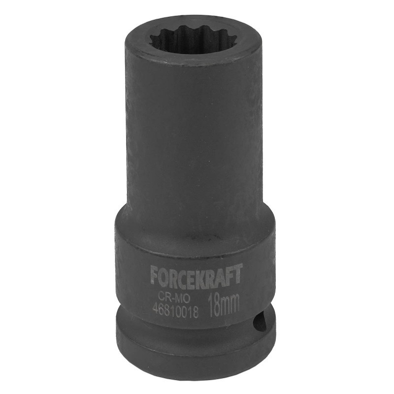 Nasadka udarowa głęboka 3/4" 18mm 12-kątna
