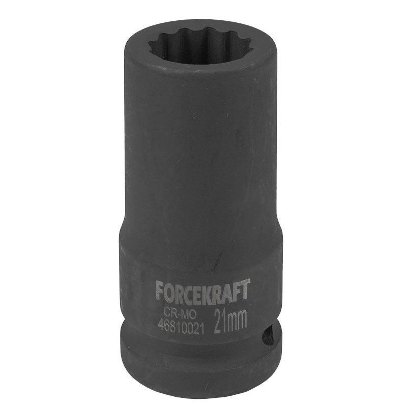Nasadka udarowa głęboka 3/4" 21mm 12-kątna