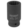 Nasadka udarowa głęboka 3/4" 32mm 12-kątna