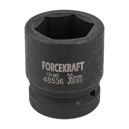 FORCEKRAFT Nasadka udarowa 1" 36MM 6-kątna