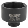 FORCEKRAFT Nasadka udarowa 3/4" 75 mm