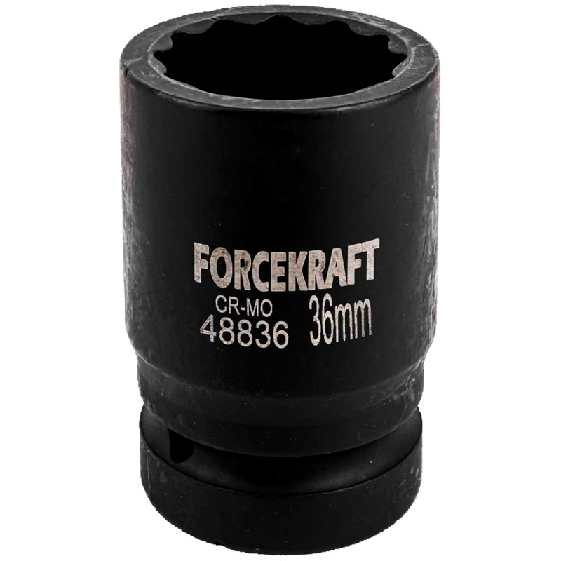 FORCEKRAFT NASADKA udarowa 1" 36MM 12-kątna