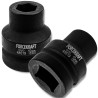 FORCEKRAFT Nasadka udarowa 1" 19mm 6-kątna