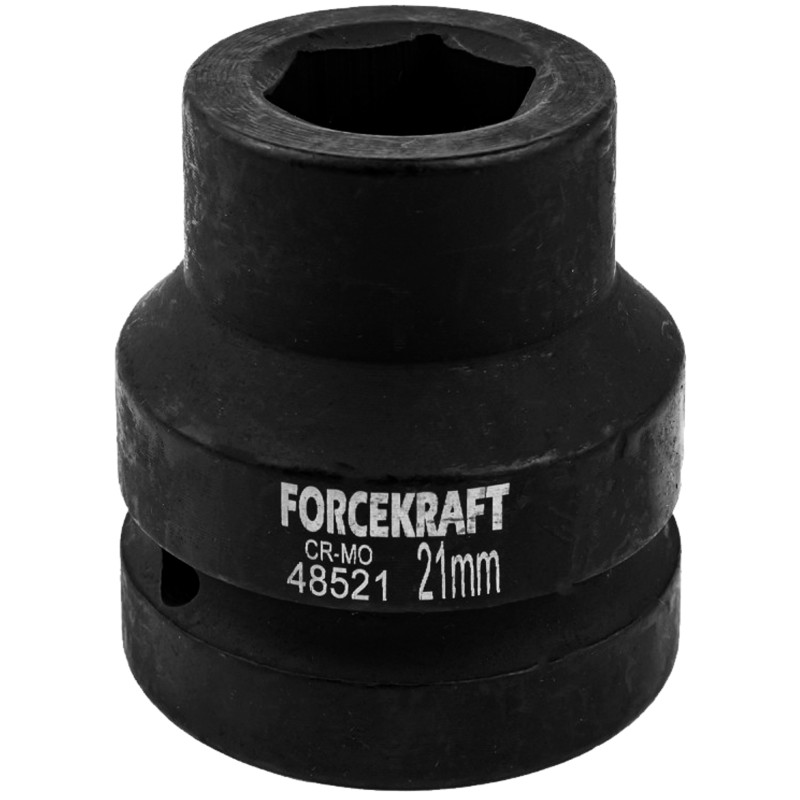 FORCEKRAFT Nasadka udarowa 1" 21mm 6-kątna