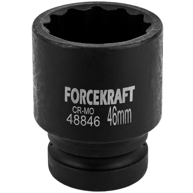 FORCEKRAFT Nasadka Udarowa 1" 46mm 12-kątna