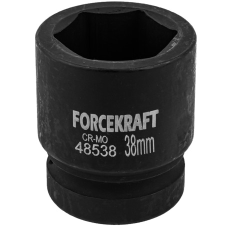 FORCEKRAFT Nasadka udarowa 1" 38mm 6-kątna