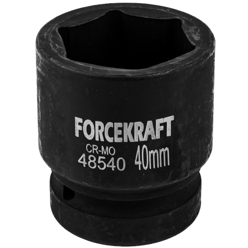 FORCEKRAFT Nasadka udarowa 1" 40mm 6-kątna
