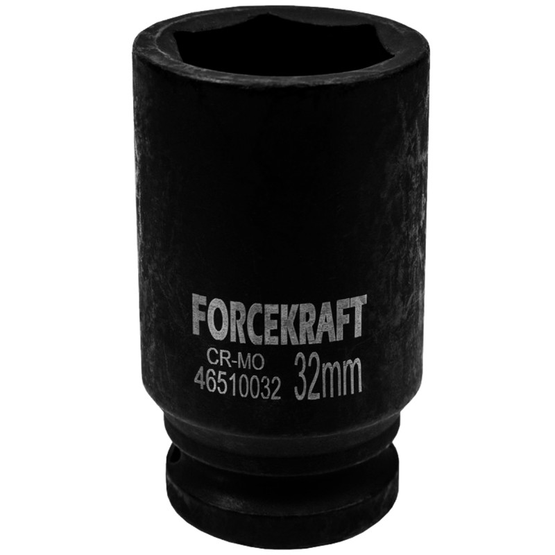 FORCEKRAFT Nasadka udarowa GŁĘBOKA 3/4" 32mm 6-kątna
