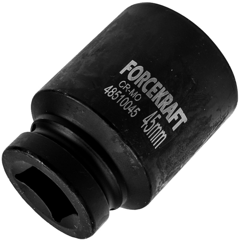 FORCEKRAFT Nasadka udarowa GŁĘBOKA 1" 45mm 6-kątna
