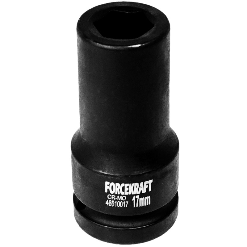 FORCEKRAFT Nasadka udarowa GŁĘBOKA 3/4" 17mm 6-kątna