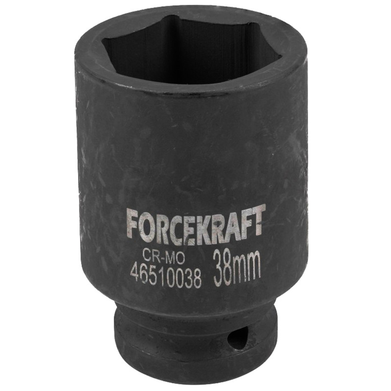 FORCEKRAFT Nasadka udarowa GŁĘBOKA 3/4" 38mm 6-kątna