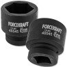FORCEKRAFT Nasadka udarowa 1" 45mm 6-kątna