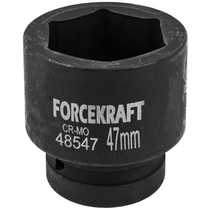 FORCEKRAFT Nasadka udarowa 1" 47mm 6-kątna