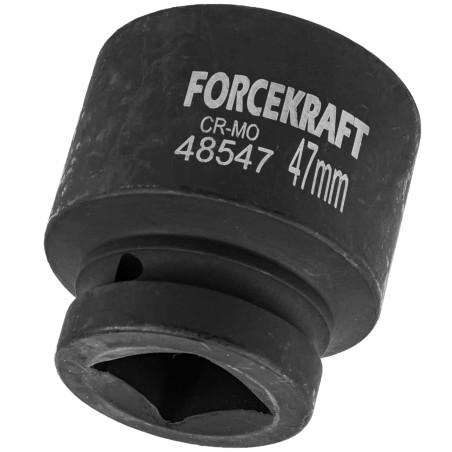 FORCEKRAFT Nasadka udarowa 1" 47mm 6-kątna