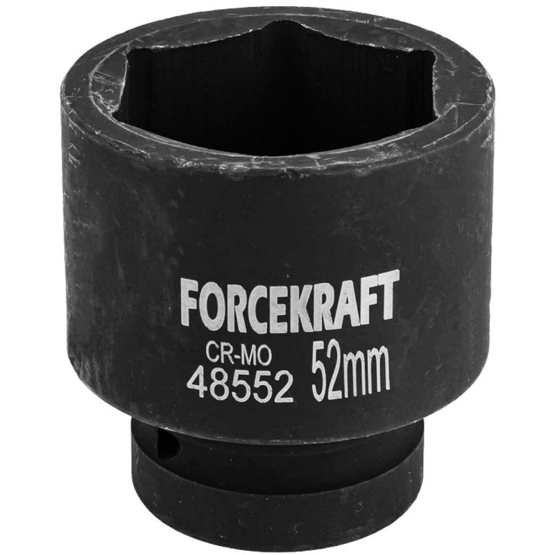 FORCEKRAFT Nasadka udarowa 1" 52mm 6-kątna