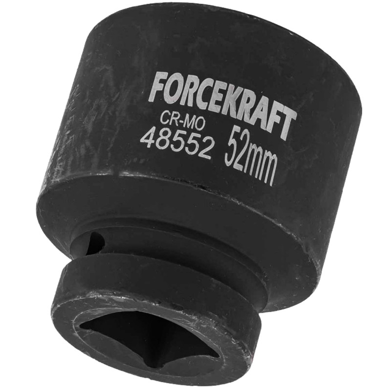 FORCEKRAFT Nasadka udarowa 1" 52mm 6-kątna