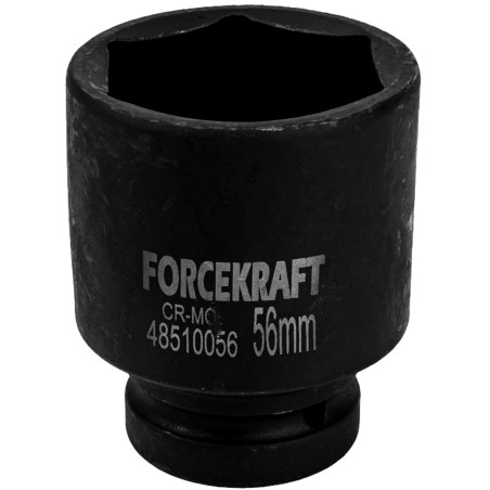 FORCEKRAFT Nasadka udarowa GŁĘBOKA 1" 56mm 6-kątna