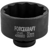 FORCEKRAFT Nasadka udarowa 1" 80mm 12-kątna
