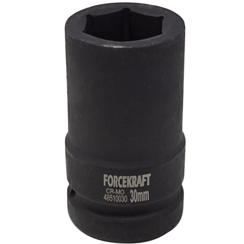 FORCEKRAFT Nasadka udarowa GŁĘBOKA 1" 30mm 6-kątna