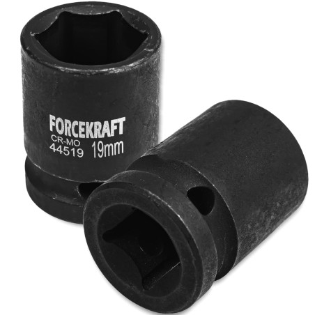 FORCEKRAFT Nasadka udarowa 1/2" 19mm 6-kątna