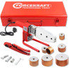 FORCEKRAFT Zgrzewarka do RUR PCV 1000W 6 NASADEK w ZESTAWIE + walizka