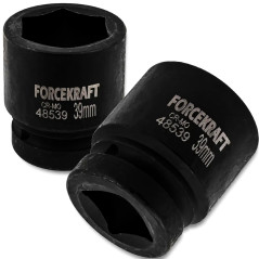 FORCEKRAFT Nasadka udarowa 1" 39 mm 6-kątna