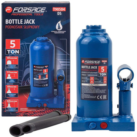 OUTLET FORSAGE Podnośnik HYDRAULICZNY słupkowy 5t lewarek