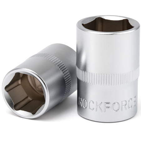 ROCKFORCE Nasadka 6-kątna 1/2" 19mm Cr-V
