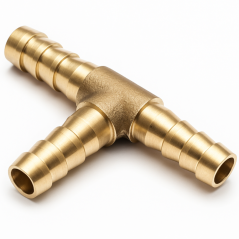 PARTNER Złącze PNEUMATYCZNE mosiężne TRÓJNIK typu T "jodełka" 8mm