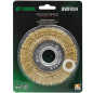 ROCKFORCE Szczotka KĄTOWA tarczowa MIĘKKA do szlifierek 100mm ROCKFORCE Szczotka KĄTOWA tarczowa MIĘKKA do szlifierek 100mm