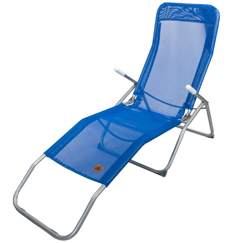OUTLET Leżak ogrodowy leżanka fotel plażowy balkonowy 150kg regulowany OUTLET Leżak ogrodowy leżanka fotel plażowy balkonowy 150kg regulowany