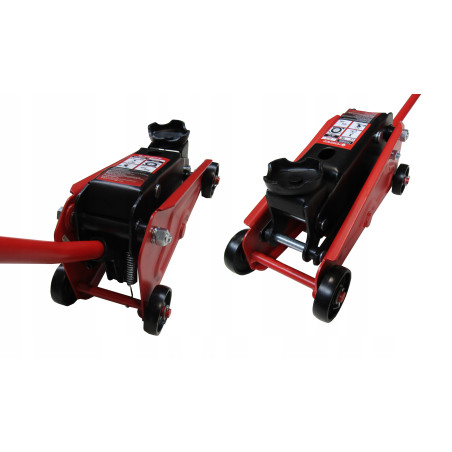 OUTLET FORSAGE Podnośnik SAMOCHODOWY HYDRAULICZNY ŻABA 2,5T HIT