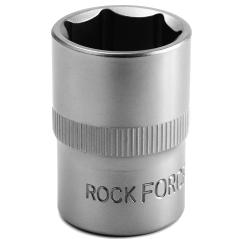 ROCKFORCE Nasadka 6-kątna 1/4" 9mm Cr-V