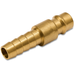 PARTNER Króciec PNEUMATYCZNY mosiężny GWINT zewnętrzny 1/4" jodełka 8mm