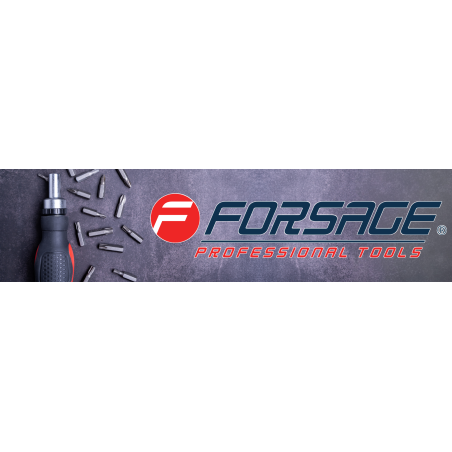 FORSAGE Nasadka DŁUGA 8mm 12-kątna 1/4" CrV Klucz NASADOWY
