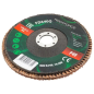 ROCKFORCE Tarcza SZLIFIERSKA do SZLIFOWANIA listkowa LAMELKOWA 150x22.2 P40 ROCKFORCE Tarcza SZLIFIERSKA do SZLIFOWANIA listkowa LAMELKOWA 150x22.2 P40