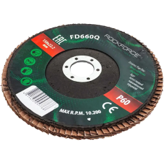 ROCKFORCE Tarcza SZLIFIERSKA do SZLIFOWANIA listkowa LAMELKOWA 150x22.2 P60