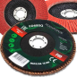 ROCKFORCE Tarcza SZLIFIERSKA do SZLIFOWANIA listkowa LAMELKOWA 150x22.2 P80 ROCKFORCE Tarcza SZLIFIERSKA do SZLIFOWANIA listkowa LAMELKOWA 150x22.2 P80