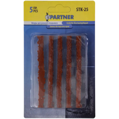 PARTNER Sznury do naprawy KÓŁ opon 10cm x 5 SZTUK zestaw NAPRAWCZY