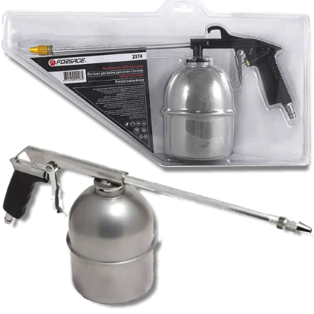 FORSAGE Pistolet PNEUMATYCZNY do KONSERWACJI ropowania ROPOWNICA 600ml