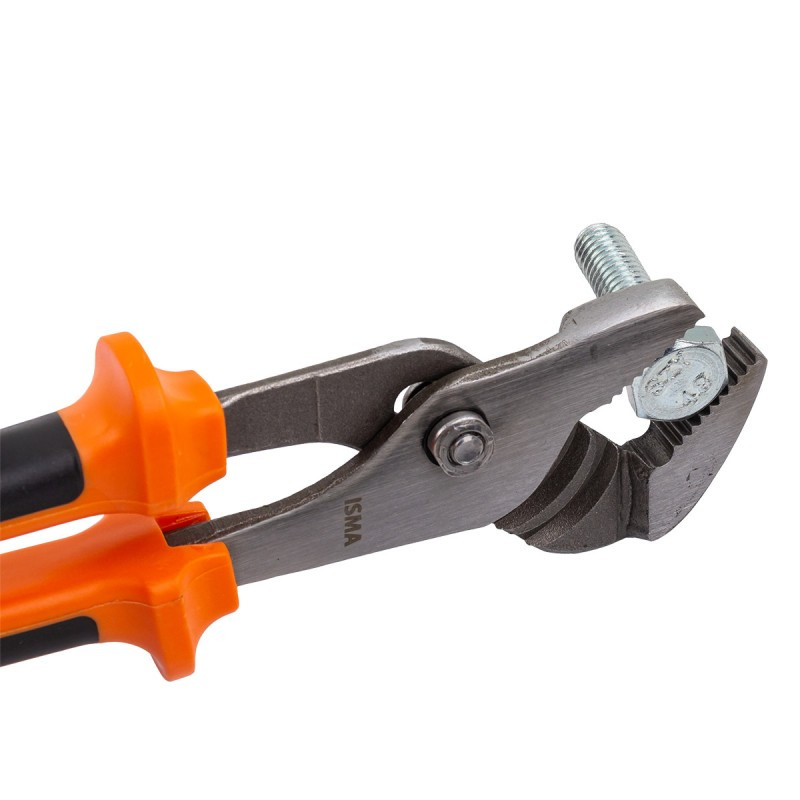Szczypce NASTAWNE do RUR hydrauliczne KLUCZ 200 mm CR-V regulacja 8"