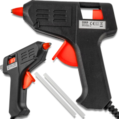 ISMA Pistolet do KLEJU na GORĄCO do klejenia KLEJARKA mocny 80 °C