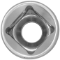 JCB Nasadka 1/2" 8mm 6-kątna Cr-V JCB Nasadka 1/2" 8mm 6-kątna Cr-V