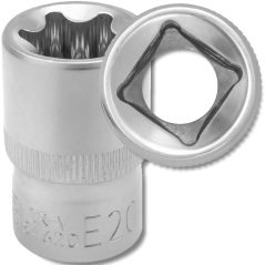 JCB Nasadka TORX 1/2" Cr-V E20 KLUCZ nasadowy