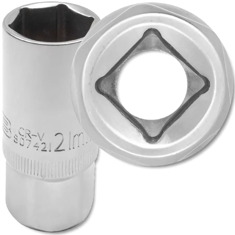 JCB Nasadka do ŚWIEC 1/2" 21mm Cr-V 6-kątna JCB Nasadka do ŚWIEC 1/2" 21mm Cr-V 6-kątna