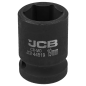 JCB Nasadka udarowa 1/2" 19mm 6-kątna Cr-Mo KLUCZ nasadowy JCB Nasadka udarowa 1/2" 19mm 6-kątna Cr-Mo KLUCZ nasadowy