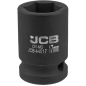 JCB Nasadka udarowa 1/2" 17mm 6-kątna Cr-Mo KLUCZ nasadowy JCB Nasadka udarowa 1/2" 17mm 6-kątna Cr-Mo KLUCZ nasadowy